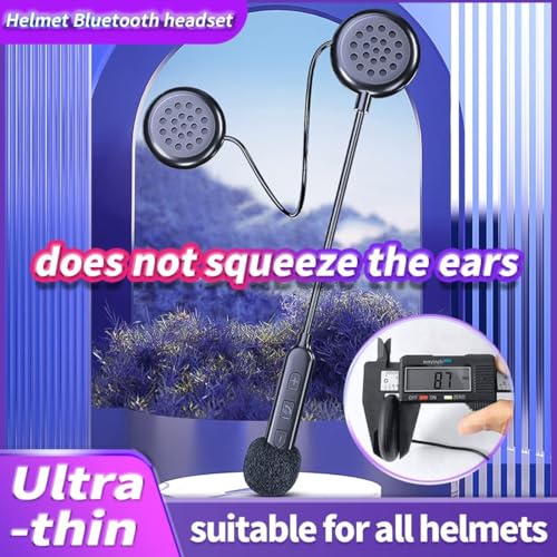 BT40 Motorcycle Helmet Bluetooth Headset (M)