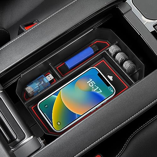 Car Center Console Organizer Tray for Toyota Highlander 2020 2021 2022 2023 2024 2025 2026 and Highlander Hybrid 2020