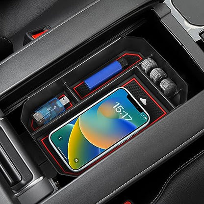 Car Center Console Organizer Tray for Toyota Highlander 2020 2021 2022 2023 2024 2025 2026 and Highlander Hybrid 2020