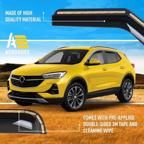 Extra Durable Window Deflectors in (For Hyundai Sonata 20-26)