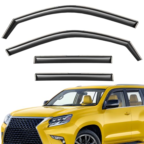 Extra Durable Window Deflectors in (For Lexus GX 10-23)