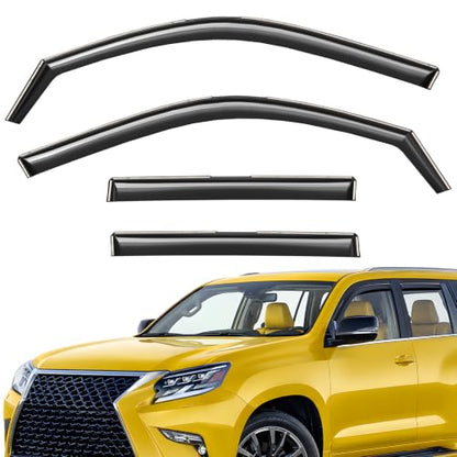 Extra Durable Window Deflectors in (For Lexus GX 10-23)