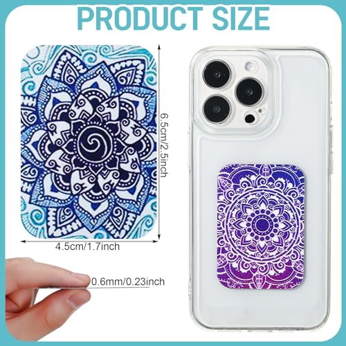 8 Pcs Cute Magnet for Phone Case Car Mount Sticker (Rectangle)