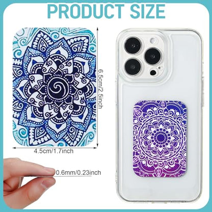 8 Pcs Cute Magnet for Phone Case Car Mount Sticker (Rectangle)