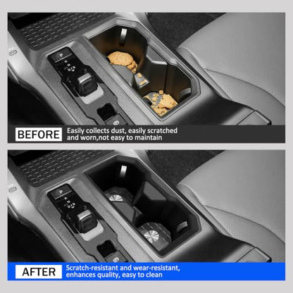 Center Console Cup Holder Inserts for 2026 Toyota RAV4 Accessories (for 2026 Toyota RAV4)
