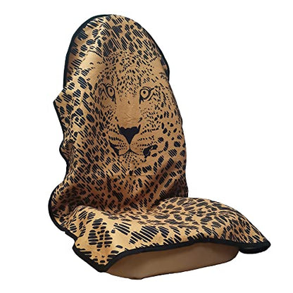 Car Seat Cover Protector Front Seats (1Pcs Front Seat Towel / Leopard)