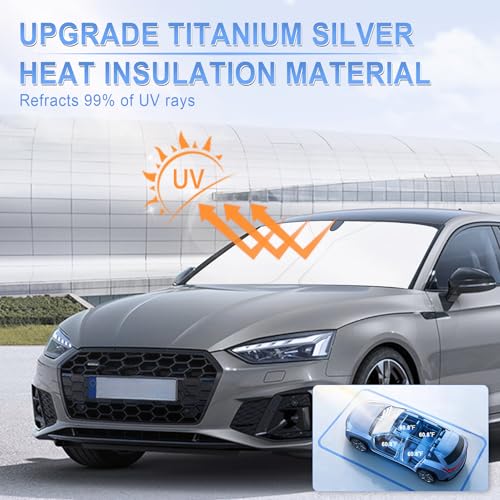 300T Universal Car Windshield Sun Shade (Tesla Model 3)