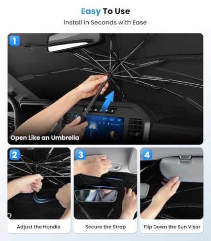 2026 Upgraded Windshield Sun Shade Umbrella (For Lexus / For TX350)