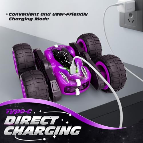 Remote Control Car for Kids (Purple)