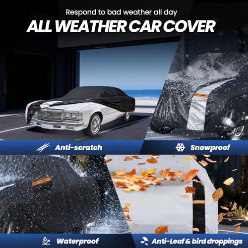 Multi Layer Car Cover Custom Fit for Cadillac DeVille (Custom fit Cadillac DeVille / Sedan car cover)