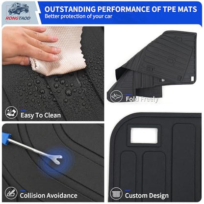 Floor Mats Set for 2026 Hyundai Palisade Gas 7 Seats Accessories