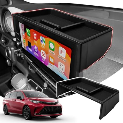Screen Dashboard Organizer for 2025 2026 Toyota Sienna Accessories (2025 2026 Toyota Sienna)