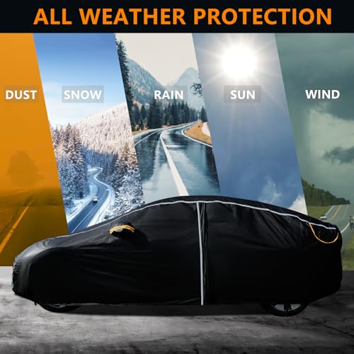 Car Cover Waterproof All Weather for Tesla Model Y (Black / Tesla-Model Y)