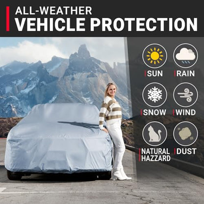 Car Cover Waterproof All Weather for 1980 (54. Skylark 1980-1985 / Sky Gray)