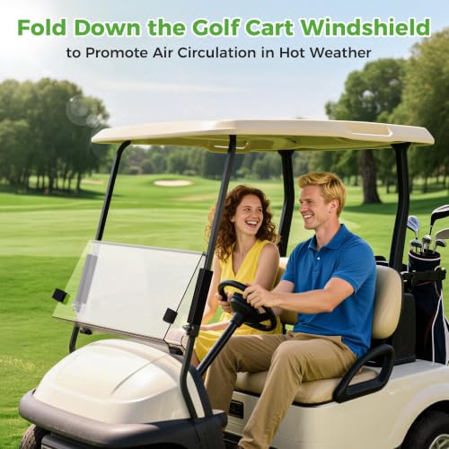 Golf Cart Windshield for Club Car Precedent (Clear)