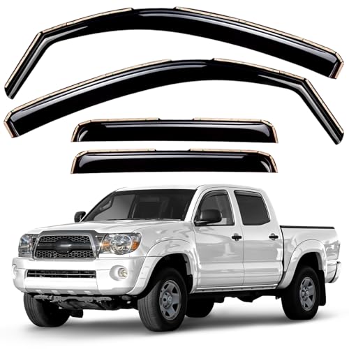 Window Deflectors Smoke Tinted In