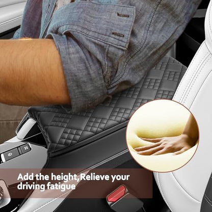 for 2025 2026 Mitsubishi Outlander Center Console Cover for 2025 2026 Mitsubishi Outlander Armrest Cover Mitsubishi Outlander 2025 2026 Accessories Console Cushion 2025+ Outlander Seat Box Cover (for 2025 2026 Outlander)