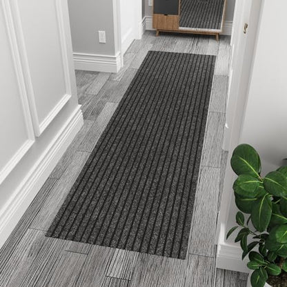 3x6 Runner Rug (Black / 2'7" x 6' (Runner))