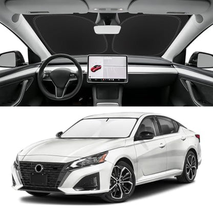 Custom Fit Windshield Sun Shade for Nissan Altima 2019 (for 2019-2026 Nissan Altima)