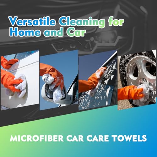 White Microfiber Cleaning Cloth 12 Pack (White / 12.5 x 12.5 Inch)