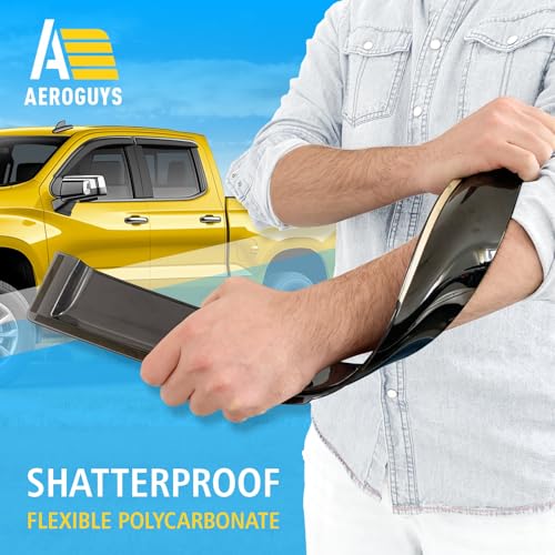 Extra Durable Window Deflectors Tape (For Chevy Silverado 19-26)