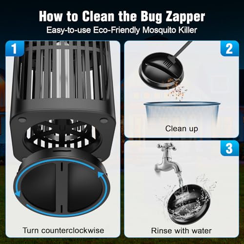 Solar Bug Zapper Outdoor and Indoor