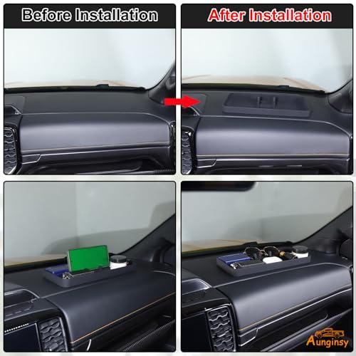 Center Console Dash Organizer Compatible with Ford Ranger 2015 (Fit Ford Ranger)