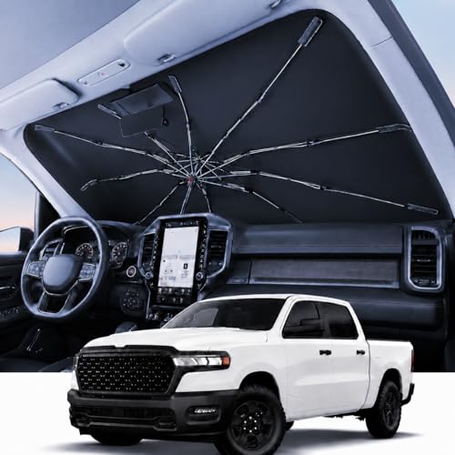 Windshield Sun Shade Umbrella for Dodge RAM 1500 (Z3)