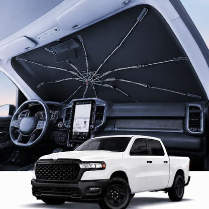 Windshield Sun Shade Umbrella for Dodge RAM 1500 (Z3)