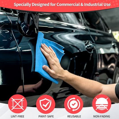 Shop Towels 100 Pack Microfiber Towels for Cars