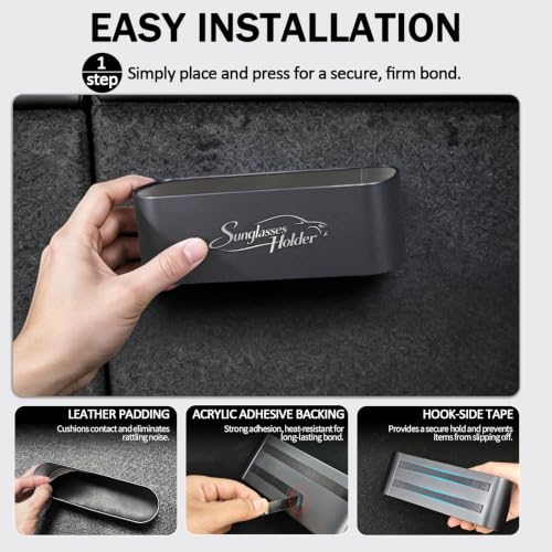 Sunglass Holder Compatible with Tesla Model 3