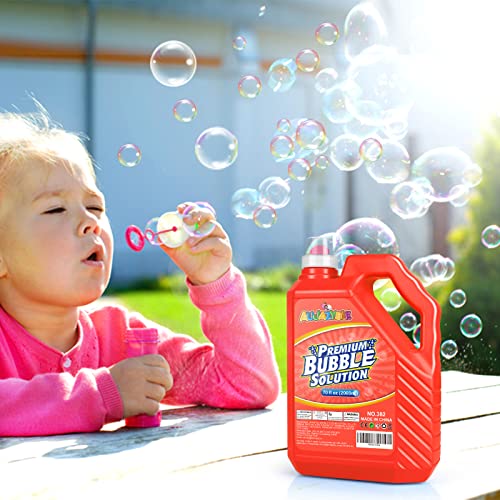 70 OZ Bubbles Refills for Kids (Red-70 Ounce)