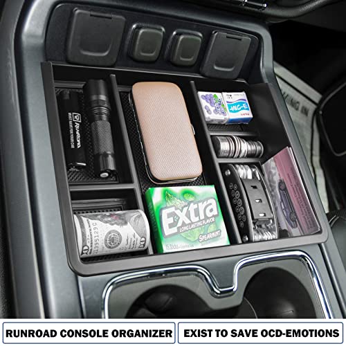 Center Console Organizer Tray For 2015 (Black)