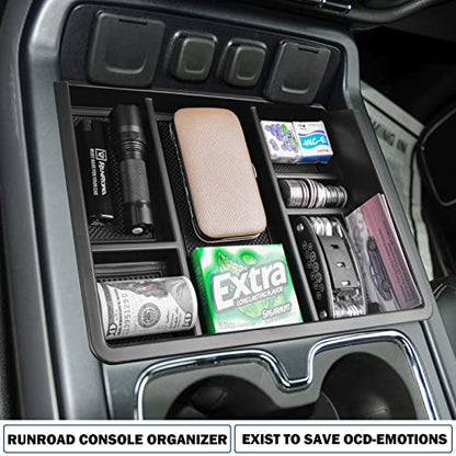 Center Console Organizer Tray For 2015 (Black)