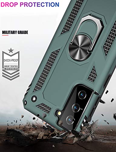 for Galaxy S21 Plus Case (Galaxy S21 Plus (Medium 6.7") / Pine Green)