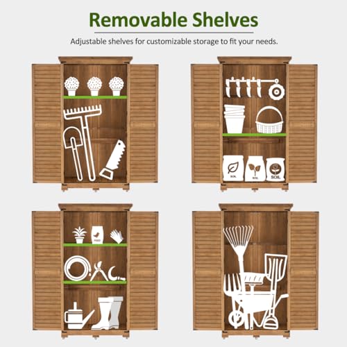 Outdoor Storage Cabinet (Natural)