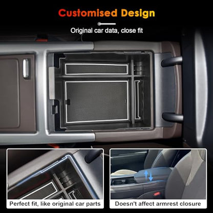 for Hyundai Palisade Center Console Organizer Tray for 2023