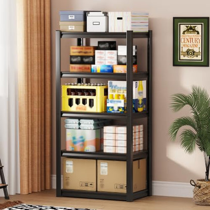 Metal Storage Shelves (27.5"Wx15"Dx58.7"H)