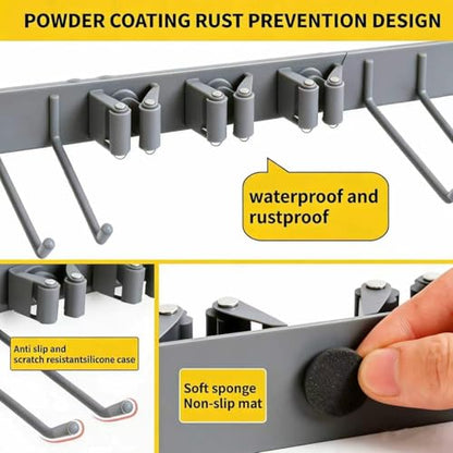 Over Door Tool Organizer (grey)