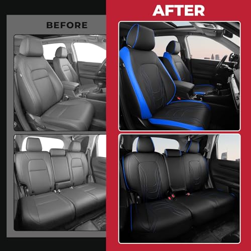 Seat Covers for 2023 (Black & Blue / CR-V 2023-2026 Full Set)