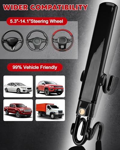 Steering Wheel Lock Anti (Black)