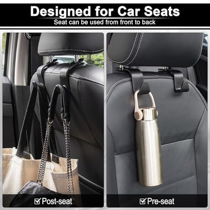 Car Seat Headrest Hook (Black)