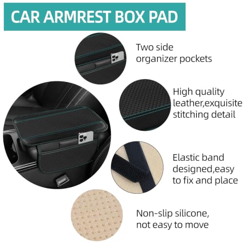 6 PCS Car Steering Wheel Cover Set (Steering Wheel Cover Set / Mint Line)
