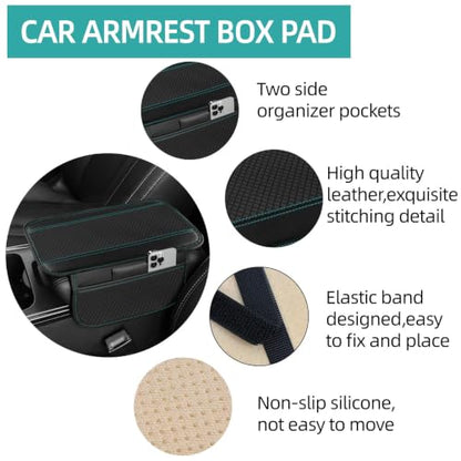 6 PCS Car Steering Wheel Cover Set (Steering Wheel Cover Set / Mint Line)