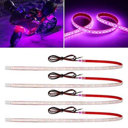 Pink Led Strip Lights (Pink / 24 inch)