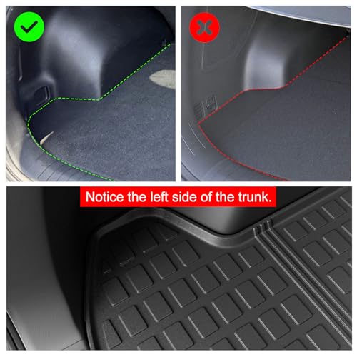 Cargo Mat with Backrest Mats Compatible with 2023