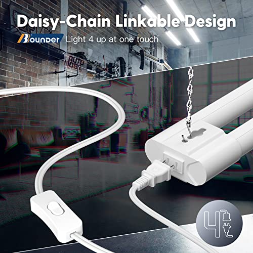 10 Pack 4FT LED Shop Light (White)