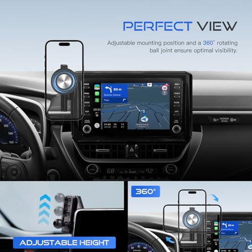 Magnetic Car Phone Holder for Toyota Corolla 2019 (Auto-Look+Magnetic / Toyota Corolla 2019-2026)