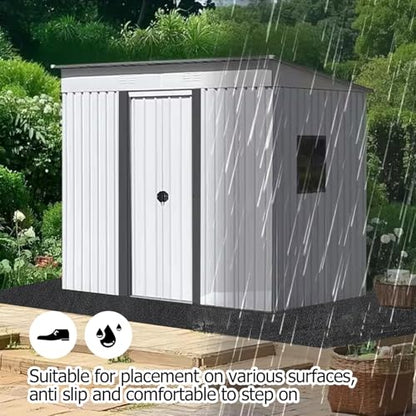 8.2x10.2FT Outdoor Storage Shed Floor Mat (8.2 x 10.2 FT)