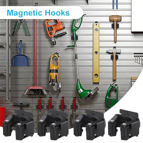 4PCS Magnetic Mop Broom Holder
